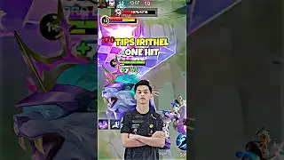 SKYLAR BAGI TIPS CARA IRITHEL ONE HIT KE MUSUH #mobilelegends #rrqskylar