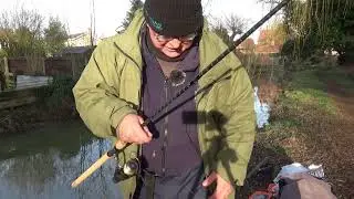 EASY FISHING. Stick Float on a Small River