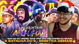 ALAN REAGE A BATALHA do S, a MELHOR do UNDERGROUND em 2025 | REACT