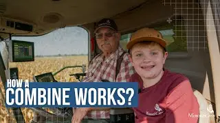 How a Combine Works | Harvesting Corn with Modern Farming Technology