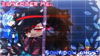 Remember me..|| Sonadow angst || (Original Ideas) || Read description