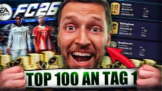 FC26: VON 0 AUF 100K COINS AN TAG 1 - ICH HABE ES GESCHAFFT 🔥🤑 FC 26 Trading Tipp zum Web App Start