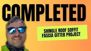 Completed Shingle Roof Soffit Fascia Gitter Project Building C