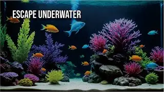 Underwater ASMR 🌊 Ocean Water & Tropical Fish Sounds | Sleep, Relax, Calm