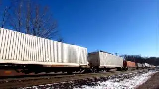 [HD] Railfanning CSX's B&A On A Beautiful Day! With Good Action! In 3 Different Spots! 3/9/13