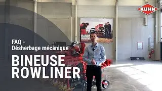 FAQ sur notre gamme de bineuses | ROWLINER | KUHN