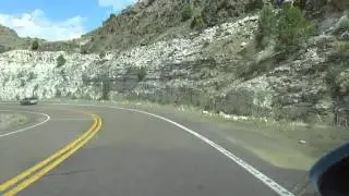 The Salt River Canyon, via US 60.