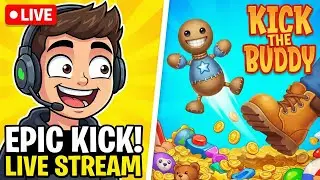 KICK THE BUDDY LIVE 🔴 | No Mercy Gameplay 😈