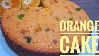 Garmiyo mein banaye Orange Cake😋 || Orange Cake Recipe || Hunger's Corner