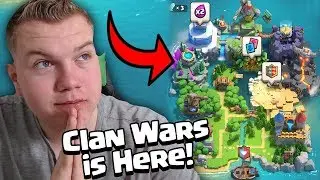 NEW UPDATE! Clan Wars LIVE Collection Day Gameplay - Clash Royale