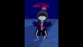 sans funny boss rush || weak lv99 hyperdust showcase.
