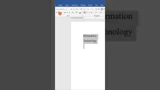 How to Make  Your Text Italic in Ms Word