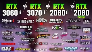 RTX 3060 Ti против RTX 3070 Ti против RTX 2080 Ti против RTX 2080 SUPER в 2025 году | Тест в 33 и...