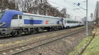 🚄EU160-011 Rp1+IC 8112 PODLASIAK (PL-PKPIC) rel. Świnoujście - Suwałki