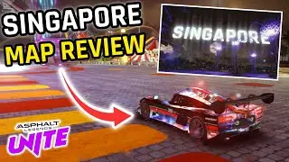 THE *NEW* SINGAPORE MAP LOOKS INSANE !! | Asphalt Legends Unite NEW Singapore Track REVIEW