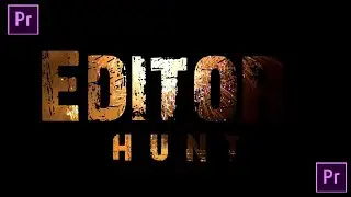 Video in Title Text MOVIE |Tutorial| Premiere Pro CC 2021|#editorhunt