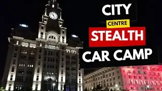 City Stealth Van | Stealth Minivan Camping in the City | Car Stealth Camping UK