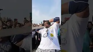 Strongman Pulls Train With His Teeth