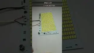 400pcs #led 200watts 3.7volts battery #shorts