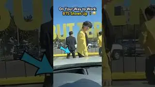 See BTS at a Red Light 🚦😭 #bts #army