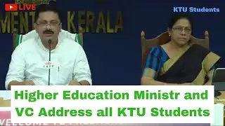 Higher Education Minister on Live to Address KTU Students and Parents