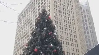 Campus Martius To Glow Friday With Christmas Tree, Red Kettle Lightning