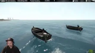 1on1 BOAT RACE on MISCREATED live gameplay FUNNY lol JSOLX empire
