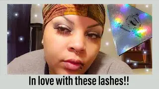 First time applying Biannca Prince luxury lashes|The Prince Family