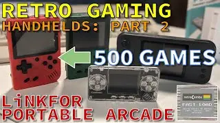 LiNKFOR handheld with 500 games | 4 handhelds under $60 | #2 of 4