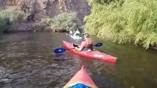 Lower Salt River Paddling: Goldfield to Granite Reef, September 21, 2025, 730 cubic feet per second