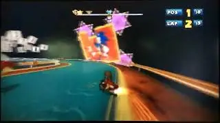 Sonic & Sega All-Stars Racing - Single Race - Bingo Party | Alex Kidd