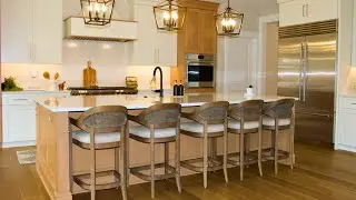 Luxury Custom Home Tour Featuring White Oak Doors, Beams & Cabinetry