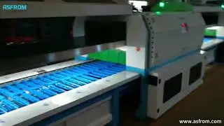 Infrared Bottom Laminating Production Line ACL A128 Video