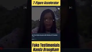 7-Figure Accelerator - Fake Testimonials - Nanda Brougham