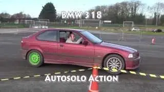 BMW 318 at the Able Seaman Simon Memorial Autosolo November 2014