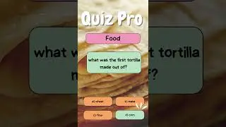 Quiz Pro - Food trivia