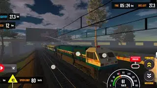 indian train game play #traingame #gameplay #besttraingame #highspeedtrain #railgame #trainlover