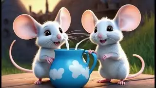 Three Blind Mice in the Kitchen | English Nursery Rhyme | Kids Songs | Baby Music