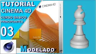 CLASE 3 CURSO BÁSICO MODELADO CINEMA 4D 
