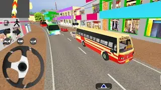 Bus Simulator Real - #22 Indian Bus Games 2019 - Android Gameplay