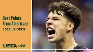 Best Points from Americans | 2023 US Open