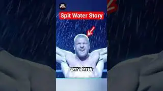 Why did Triple H spit water into the air during his entrance? #wwe #tripleh
