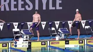 Men&rsquo;s 100m Freestyle A Final | 2019 Speedo Junior Nationals