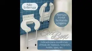 Assento para Banho Dobr&aacute;vel Carci Sit Box