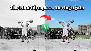 The First Olympics in Motion &ndash; 1896 Athens Recreated with AI Animation
