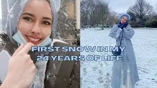 january vlog | first snow experience ❄️
