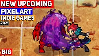NEW Upcoming Pixel Art Indie Games - 2021