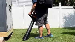 Black + Decker Leaf Blower/Vacuum. My thoughts and use. 