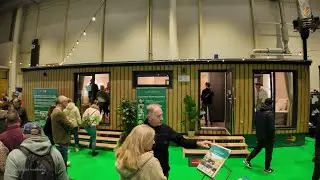 MINI MODULHAUS für RENTNER und PENSIONÄRE fix und fertig LARK mit Küche Bad Wohnzimmer Badezimmer