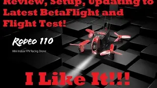 Walkera Rodeo 110 &mdash; обзор, настройка, прошивка BetaFlight PID и многое другое